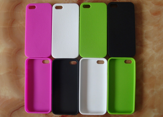 IPhone の個人化された防水ピンクの写真はシリコーンの Iphone 5 のための保護電話カバーを包装します