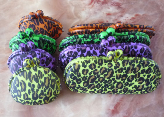 浮彫りにされた多彩な財布が付いているメキシコ様式のシリコーンの硬貨の財布の袋