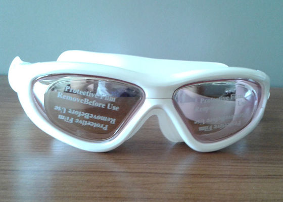 100% Eco の友好的なシリコーンの水泳のゴーグル、反霧の水泳のゴーグルの